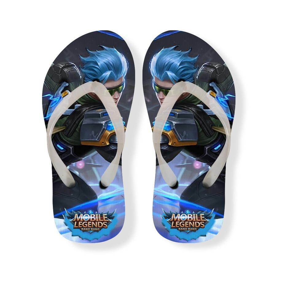 Just ORDER GAN	Mobile Legend Cartoon Boys Sandals | รองเท้าแตะเกมเมอร์ | รองเท้าแตะ Gusion