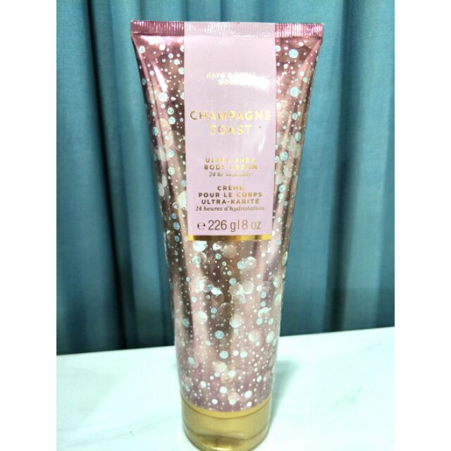 Bath & Body Works Champagne Toast Ultra Shea Body Cream Shopee Thailand