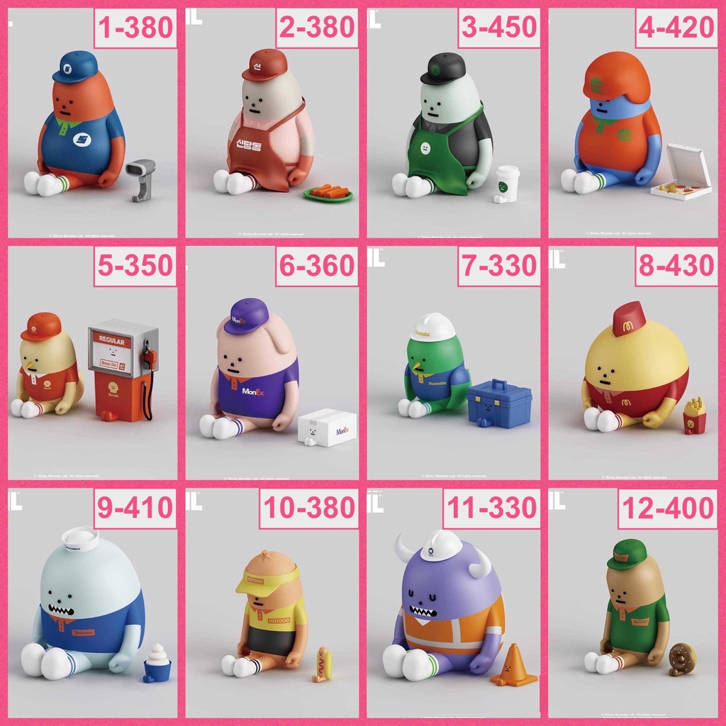 พร้อมส่ง แบบตัวแยก Labubu The Monster Candy - toysgracesshop - ThaiPick