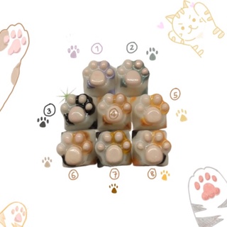 Keycap catpaw - คีแคปอุ้งเท้าแมว คีบอร์ด แป้นพิมพ์