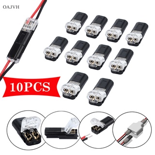 OA 10Pcs 12V Wire Cable Snap Plug In Connector Terminal Connections Joiners for Car Auto