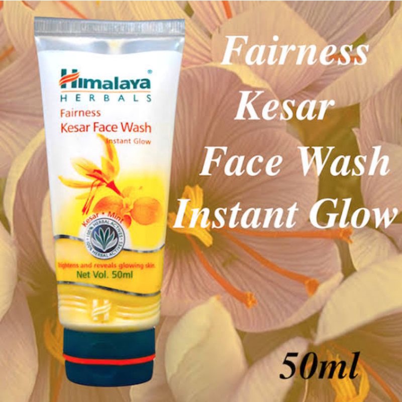 Himalaya Natural Glow Kesar Face wash 50 ml Shopee Thailand