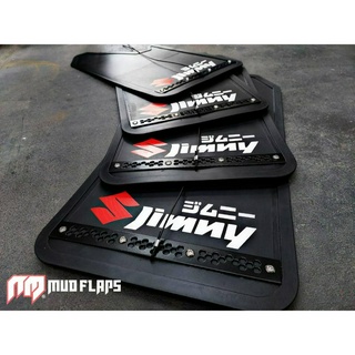 บังโคลนรถยนต์สำหรับ ลาย JIMNY JAPAN เพลทดำ