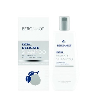 🔥โปรค่าส่ง25บาท🔥Bergamot Extra delicate shampoo เบอกาม็อท เอ็กซ์ตร้า เดลิเคท แชมพู 100มล