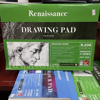 Drawing pad renaissance สมุดเสก็ตช์ เรเนซองซ์ r206