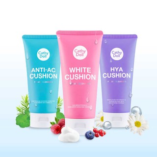 🚩ของแท้ I ส่งไว 🚩Cathy Doll Cushion Facial Cleanser 120 ml. (3สูตร) โฟมล้างหน้า เคธี่ดอลล์