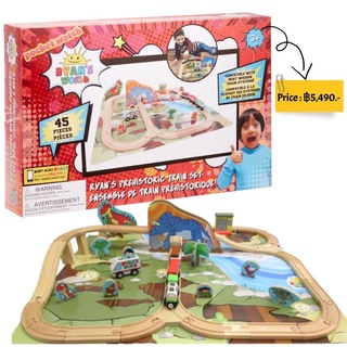 Ryans World 45-Piece Prehistoric Train Set