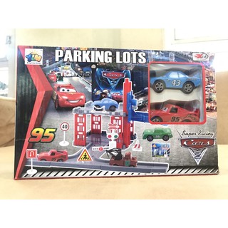 Parking lots  26 ชิ้น พร้อม รถ 2 คัน -Cars