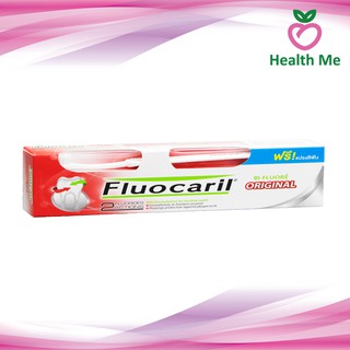 ยาสีฟัน FLUOCARIL 160 G. แถมฟรี แปรงสีฟัน