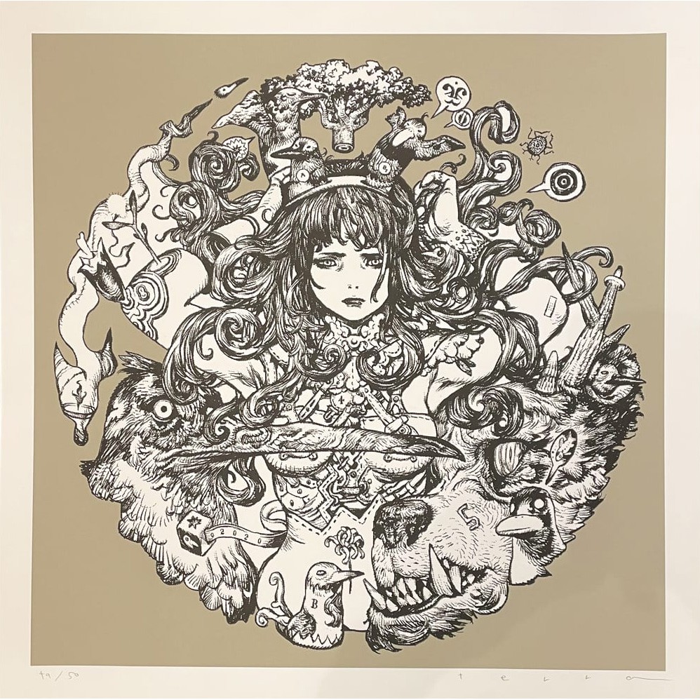 国産】 2017 by 寺田克也 Silk Screen Prin banksy agapeeurope.org