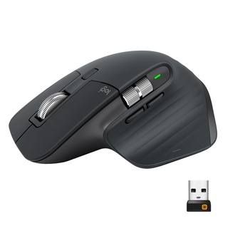 Logitech MX Master 3  Wireless Mouse Bluetooth and usb - Ergonomic  (เมาส์ ergonomic ไร้สาย บลูทูธ ตั้งปุ่มลัดได้) #2