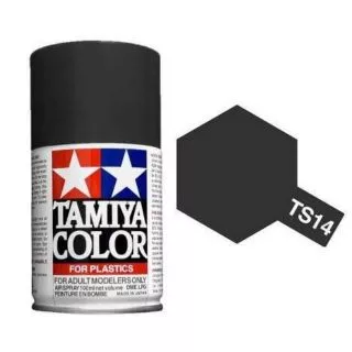 TAMIYA 85014 TS-14 BLACK (GLOSS) สีสเปรย์ทามิย่า พ่นโมเดล