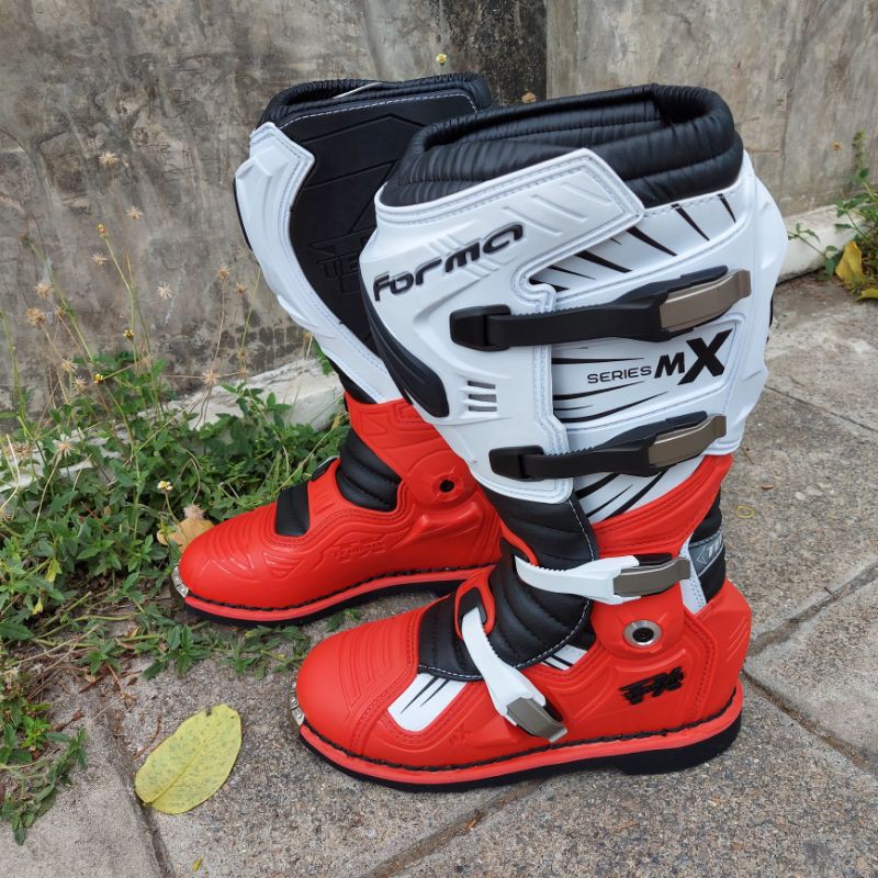 รองเท้าวิบาก FORMA TX ขาว/แดง