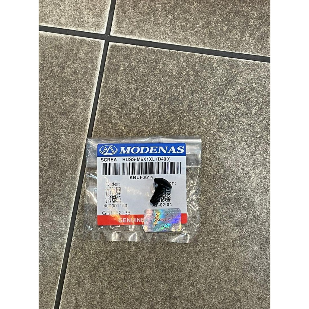 สกรู Modenas Dominar D400 Truss-M6X1XL