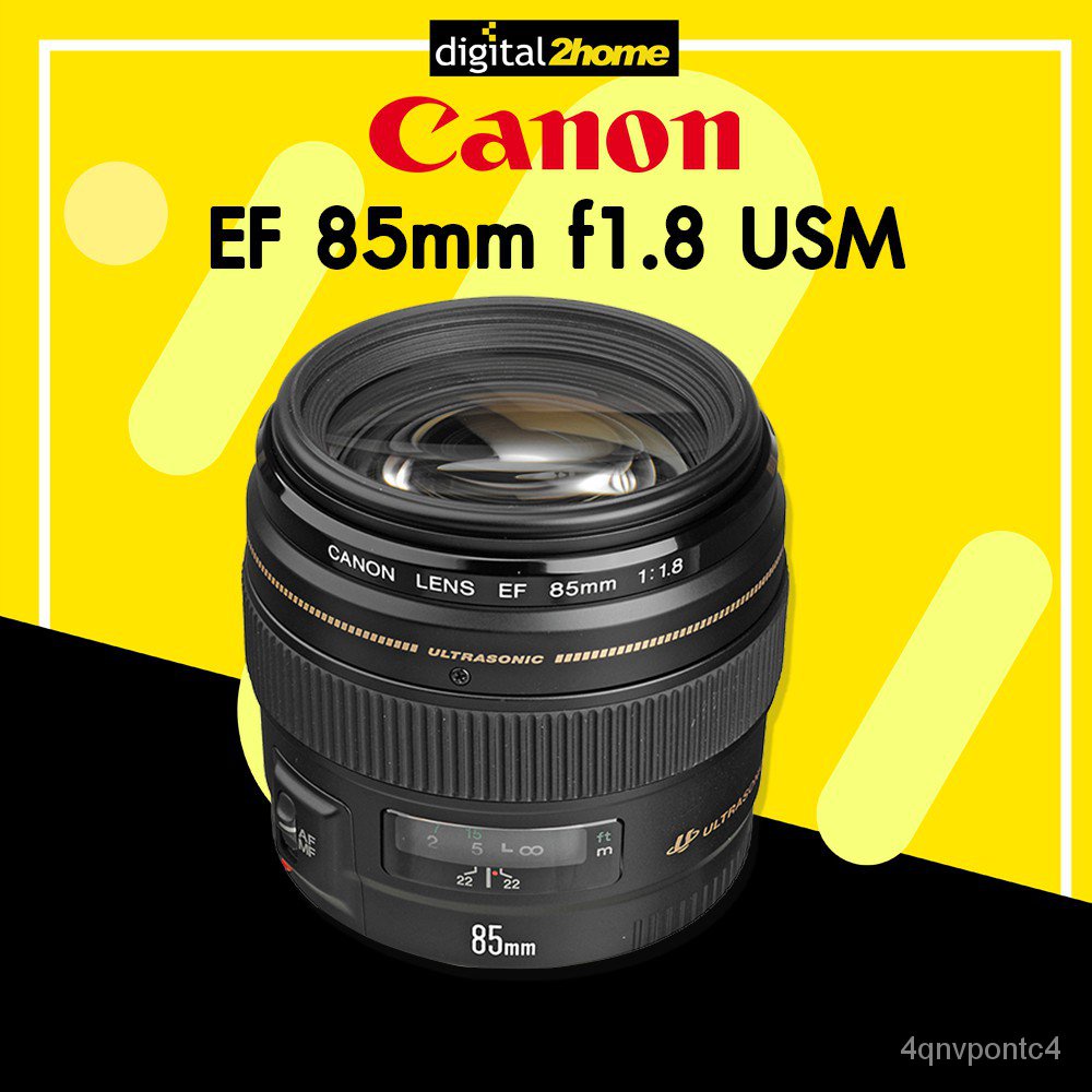 3uNI Canon Lens EF 85mm F/1.8 USM (รับประกันร้านdigital2home 1 ปี)