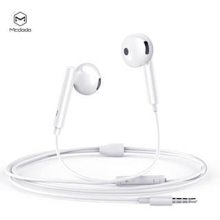 Mcdodo หูฟัง Small Talk, Hand free Earphone หัวแจ๊ค3.5mm. พร้อมรีโมทควบคุมเสียง สำหรับโทรศัพท์ และดูหนังฟังเพลงเล่นเกมส์