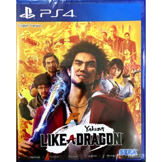 PS4 Yakuza: Like a Dragon (Zone3/Asia)( English ) แผ่นเกมส์ ของแท้ มือหนึ่ง มือ1 ของใหม่ ในซีล