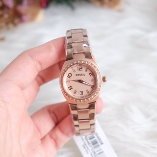 Fossil glitz watch AM4508 Rosegold