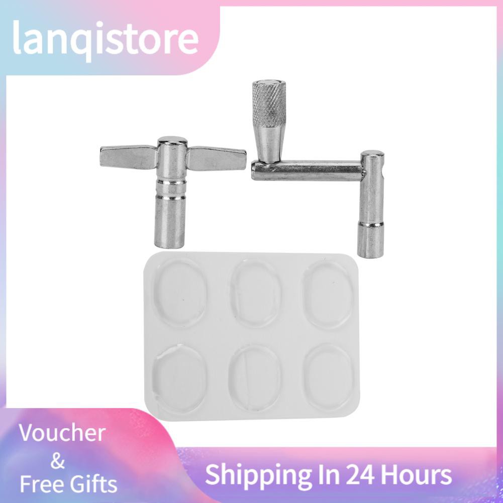 Lanqistore Z Key + T 6 ชิ้นส่วนเครื่องดนตรีแบบใส-