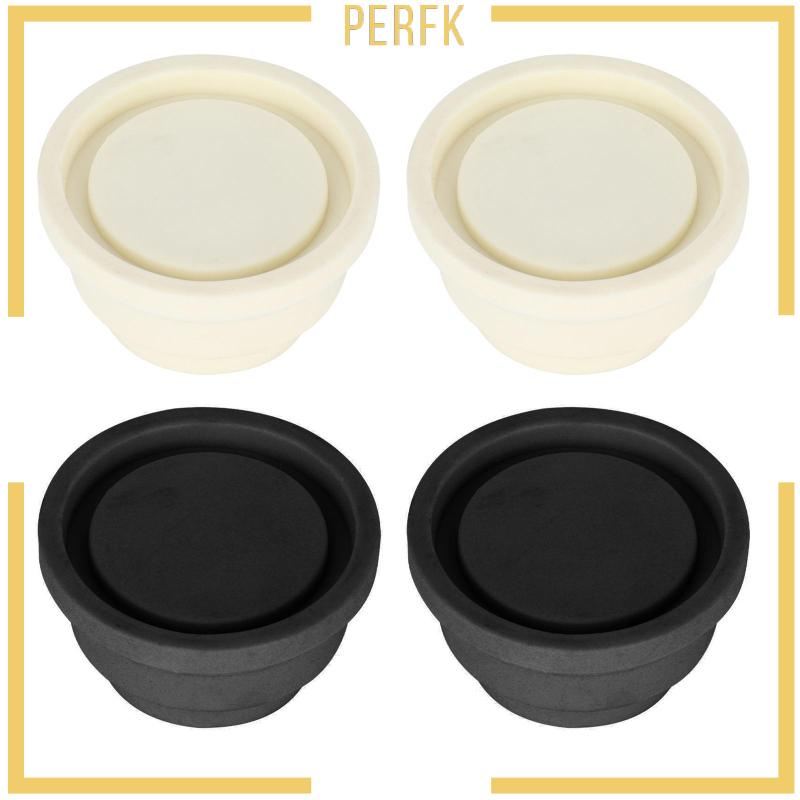 [Perfk] จุกยางปิดปลายบันไดสระว่ายน้ํา สีขาว แบบเปลี่ยน 2 ชิ้น