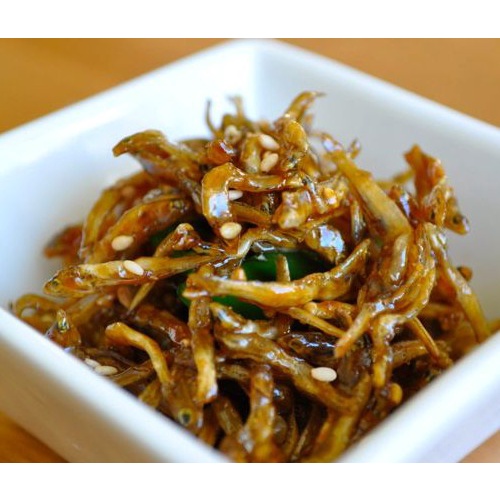พร้อมส่ง 멸치볶음 เครื่องเคียง ปลาแอนโชวี่ผัดธัญพืชรวม Myeolchi Bokkeum (Stir-fried Anchovies) 180g