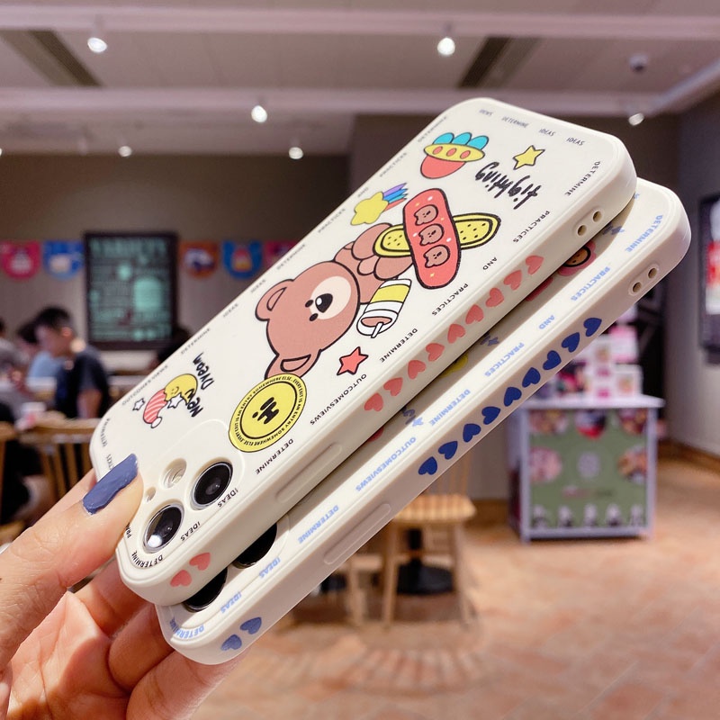 Cartoon Casing OPPO A16 A15 A15S Reno 5F 4F 4Lite A54 A94 A74 A93 A53 ...