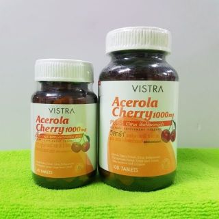 Vistra Acerola Cherry 1000 mg (Good Source of Natural Vitamin C)