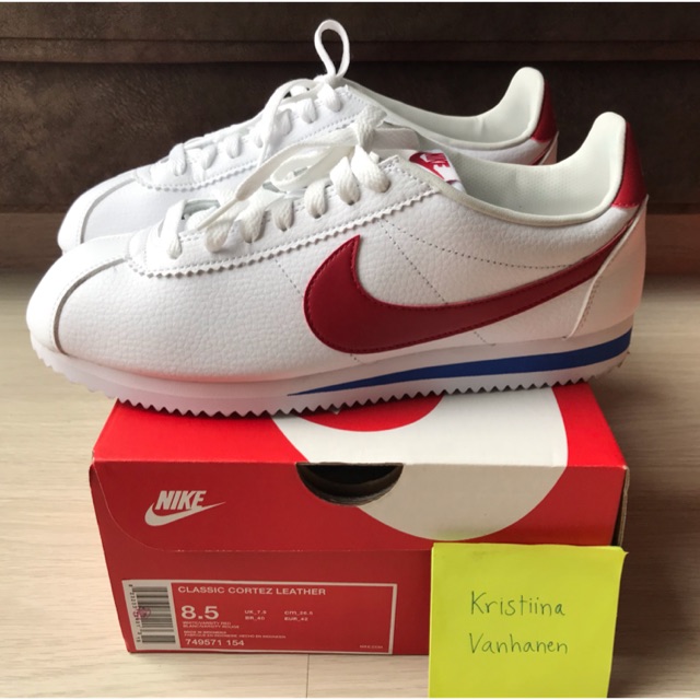 Nike Classic Cortez Leather Forrest Gump ไซส์ 42 / 8.5 US
