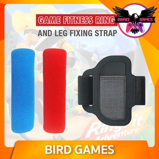 อุปกรณ์เสริม Ring Fit Adventure [ฟองน้ำจับ + ที่รัดขา] [Ring-Con Grips and Leg Fixing Strap] [Ringfit nintendo switch]