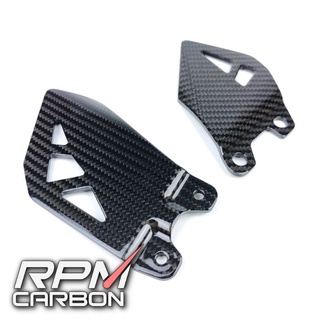 Kawasaki ZX10 ZX10R ที่พักเท้าคาร์บอน Carbon Fiber Heel Guards RPM Carbon