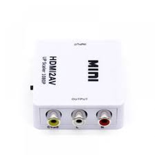 อะแดปเตอร์แปลง Mini 3Rca Av To Hdmi Av2Hdmi 1080P