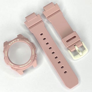 🎁Casio Baby-G กรอบและสายแท้ 100% รุ่น BGA-260SC-4A (สีชมพู)