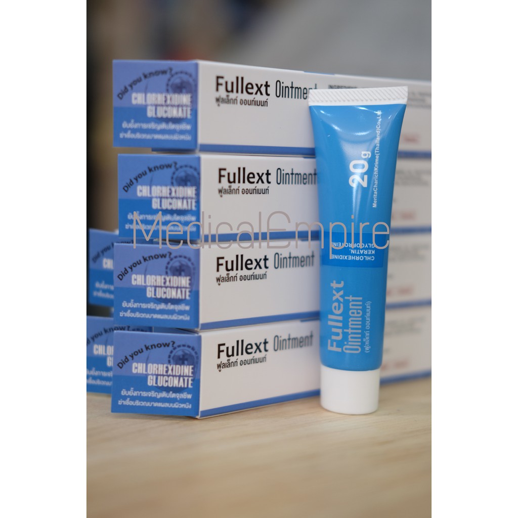 Fullext Ointment ฟูลเล็กท์  ออนท์เมนท์ ฆ่าเชื้อแผลกดทับ แผลเบาหวาน เร่งเนื้อ ผ่าตัด เลเซอร์ (สูตร so
