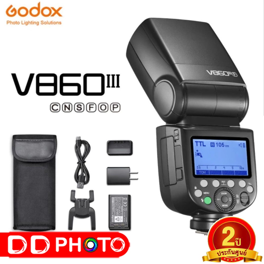 Flash Godox V860III-C Per Canon - Speedlite Con Batteria Li-ion, HSS 1/8000s - Foto 8