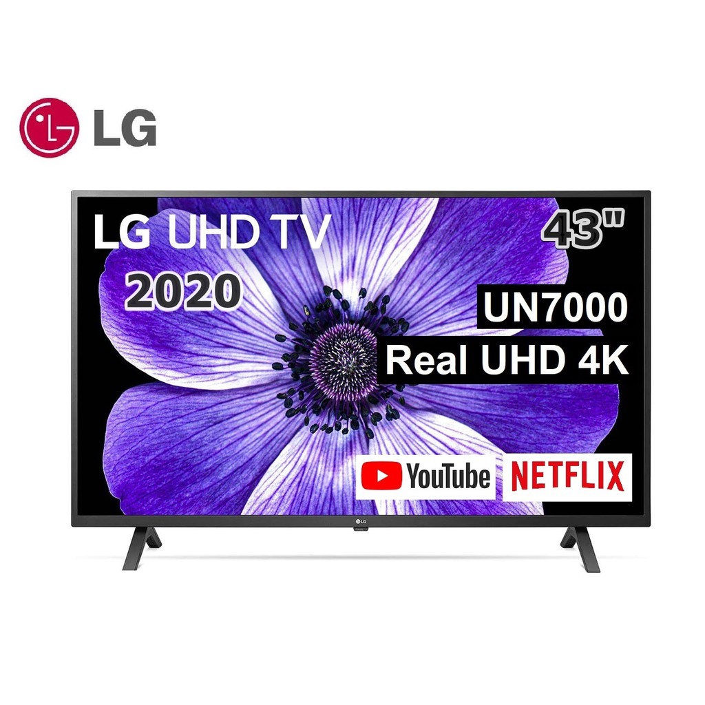 LG 43 นิ้ว 43UN7000 REAL 4K SMART TV ปี 2020 สินค้า Clearance