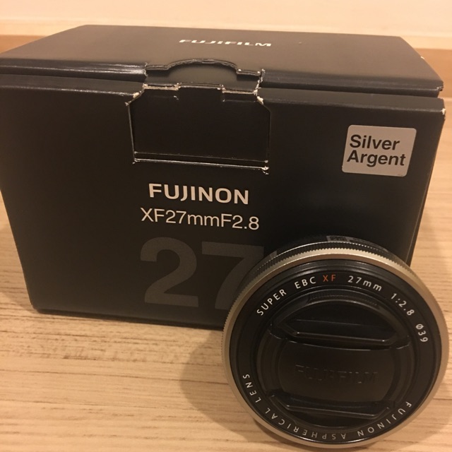 Fujifilm เลนส์ (27mm, F2.8, สีเงิน) รุ่น XF 27 MM F2.8