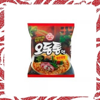 ราเมงเกาหลีกึ่งสำเร็จรูปยี่ห้อโอโตกิโอด็องท็อง Ottogi Odongtong Ramen 120 g.