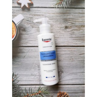 แท้ Eucerin UltraSENSITIVE [Hyaluron] Cleansing milk 200ml. Exp.04/23