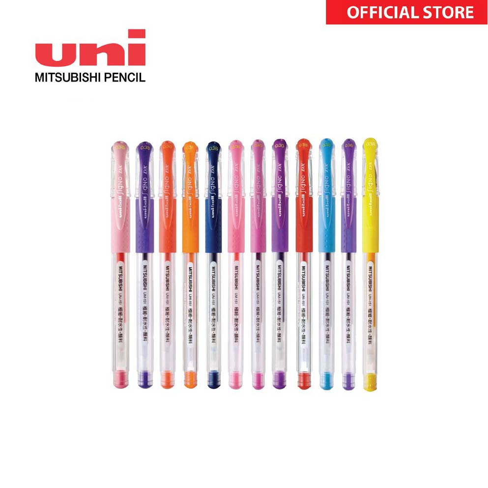 Uni Signo DX Gel Roller Pen Part 2/2 (0.38mm) UM-151