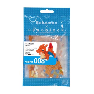 ของแท้จากญี่ปุ่น!!! Kawada NBPM_008 Nanoblock Pokemon Lizardon ตัวต่อนาโนบล็อคโปเกม่อนลิซาร์ดอน