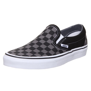 รองเท้าผ้าใบลําลอง รุ่น Old Skool Black White Vns slip on Motif catur bw Vans SK Eight Low