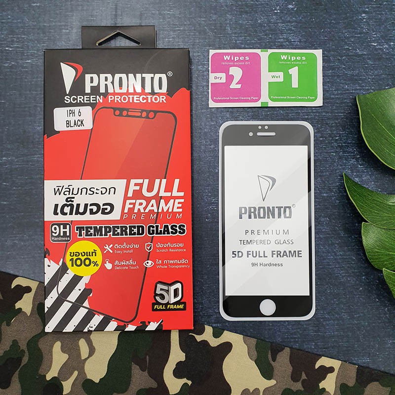 Samsung ฟิล์มกระจกเต็มจอ PRONTO J7 / J7 (2016) / J7Prime / J7 pro / J7+ / A70 / A70s/A05 / A05s ทนทา