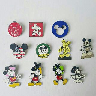 เข็มกลัดดิสนีย์ mickey disney pins ของแท้