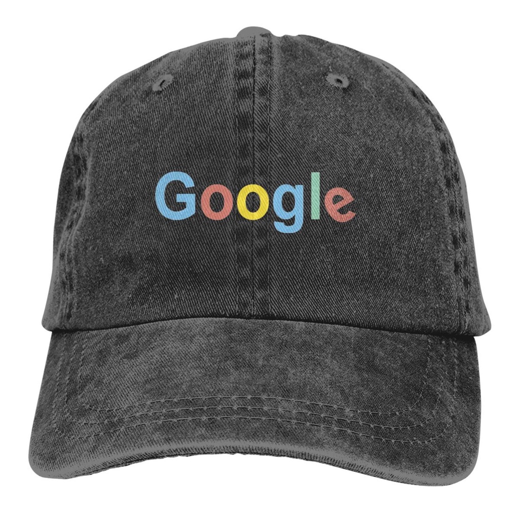 Google Logo ตัวอักษร Programmer It Hat Cap หมวกเบสบอลมาใหม่