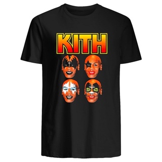 เสื้อยืดผ้าฝ้ายพิมพ์ลายเสื้อยืดผ้าฝ้าย พิมพ์ลาย Mike Tyson kiss parody kith Tyson สไตล์คลาสสิก ZZXH S-4XL