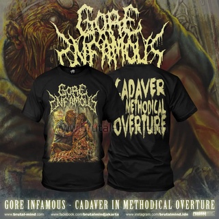 เสื้อยืด พิมพ์ลาย Gore Infamous Cadaver