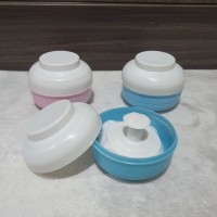 ASEMKAJKT - ROUND BABY POWDER CASE / SINGLE BABY POWDER CASE