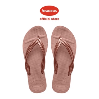 Havaianas รองเท้าส้นเตารีดผู้หญิง - Crocus Rose