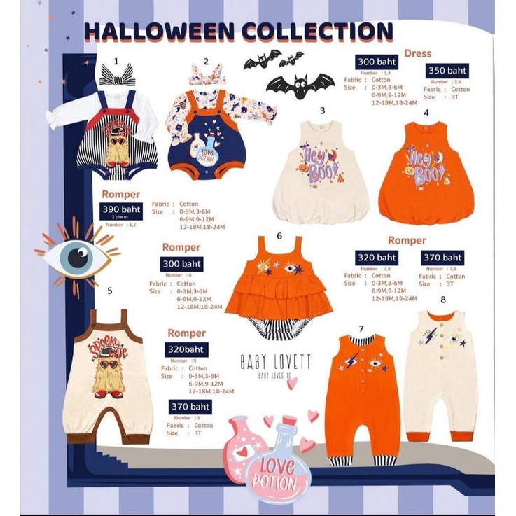 Babylovett Halloween Collection