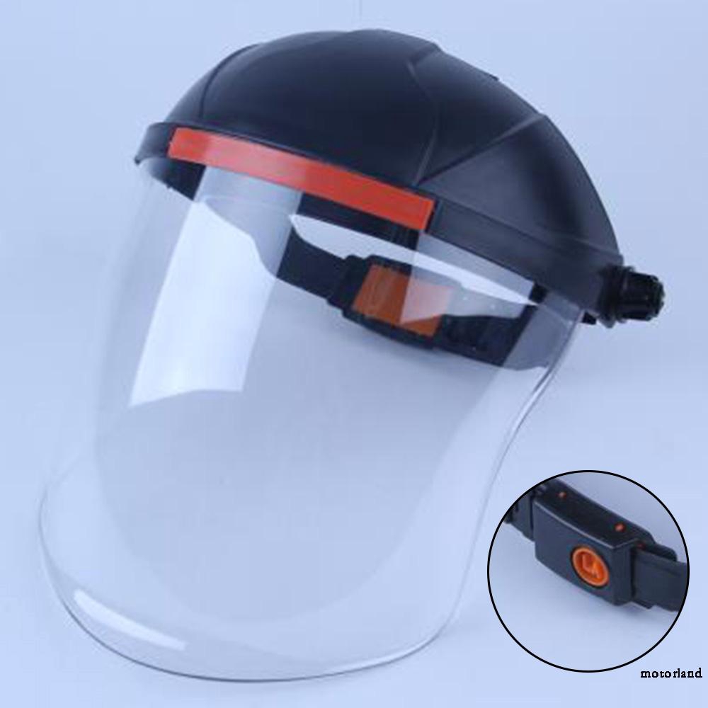 Safety Transparent Lens Protective Full Face Film Shield Adjustable